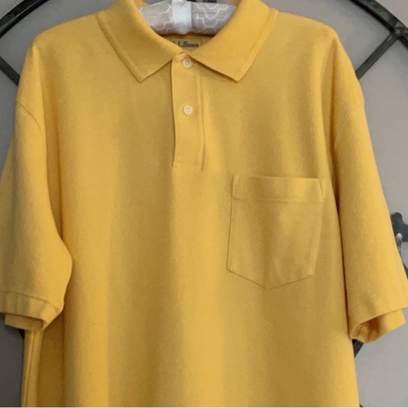 Mens L.L. Bean Short Sleeve Polo Shirt - Picture 2 of 6